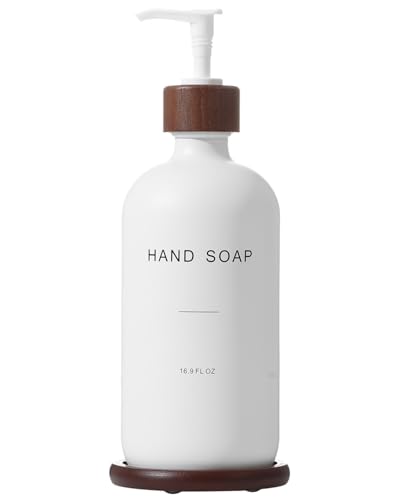 Glass Soap Dispenser (White H*1)