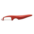 Vertical Ceramic Peeler (Red / 1 Count (Pack of 1))