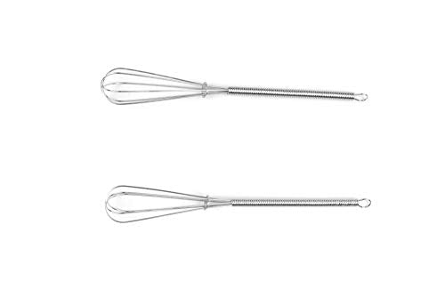 Chrome Mini Whisk (Mini Chrome 7in Whisk set of 2)