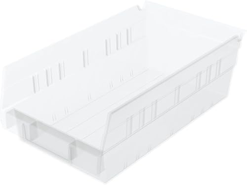 30130 Heavy Duty Plastic Shelf Bins (Clear / Bin Box)