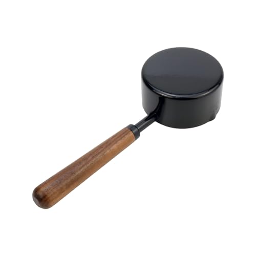 1 2 Stainless Steel Measuring Cup with Wood Handle (1/2 Cup)