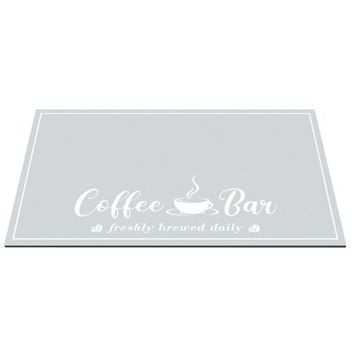 Fashion Coffee Mat (Light Grey / 16" x 24")