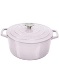 6QT Cast Iron Dutch Oven Pot with Lid (Chiffon)