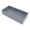 Bamboo Drawer Organizer (Grey / 12*5.9*2.6 inch)