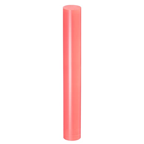 Acrylic Clay Roller 8 Inch x 1 Inch Solid Non (Pink / 8 Inch x 1 Inch)