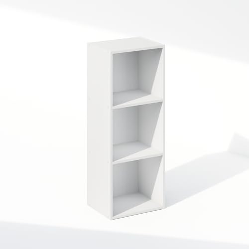 Reed Closet Organizers and Storage (White / 3-Tier, 12"W)