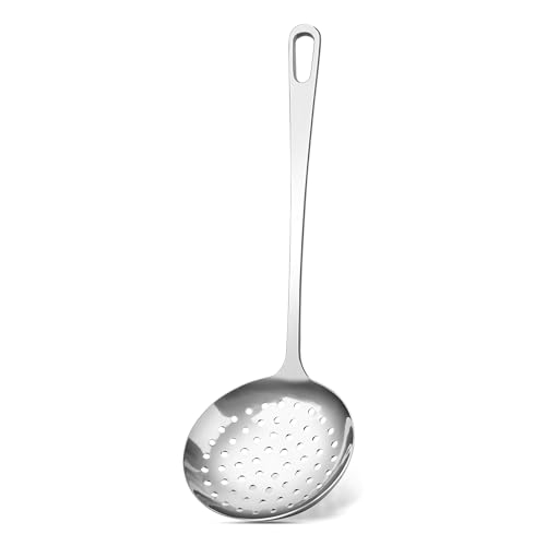 Stainless Steel Cooking Spoon (H. 1PC -Slotted Ladle)