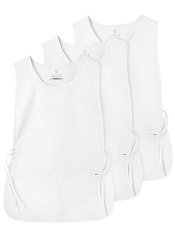 Adar Universal Cobbler Apron 3 Pack (X-Large / White)