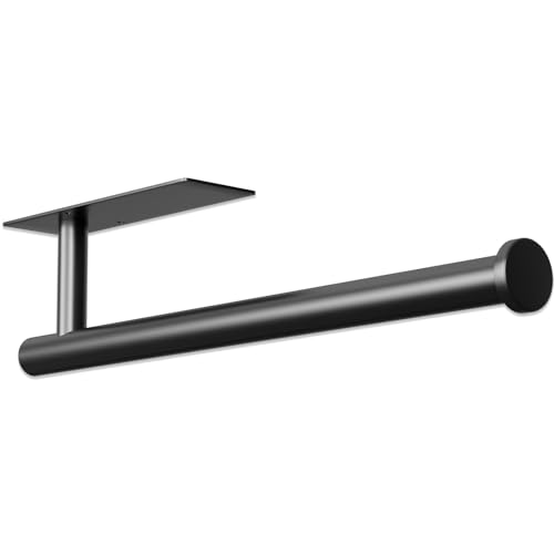 Paper Towel Holder (Square Black)