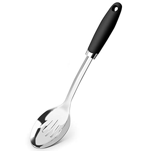 Stainless Steel Slotted Spoon (B-Silver Spoon)