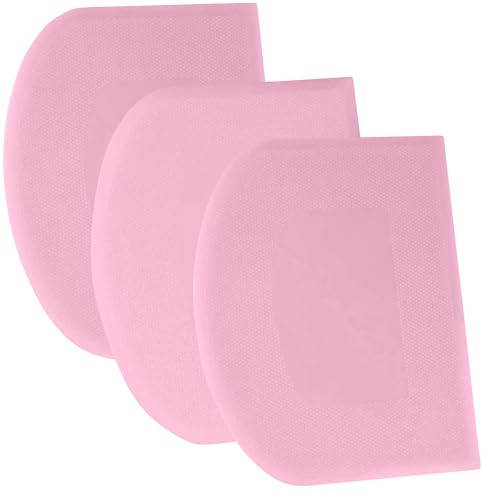 Dough Scraper Bench Scraper (27x17cm/10.6x6.7" / Pure Pink)