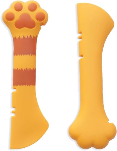 Cat Wet Food Spoon (Orange Spatula)