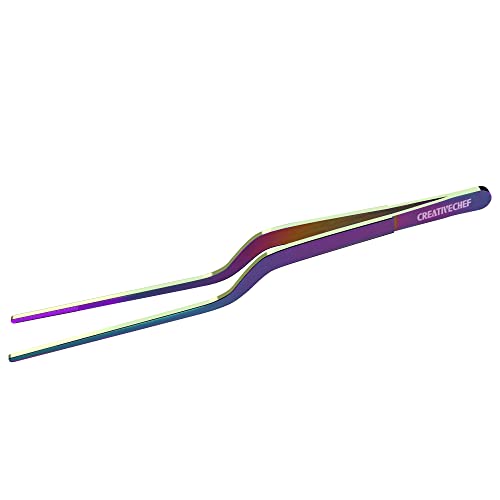 8 Inch Curved Stainless Steel Precision Kitchen Cooking Multi (Colorful)