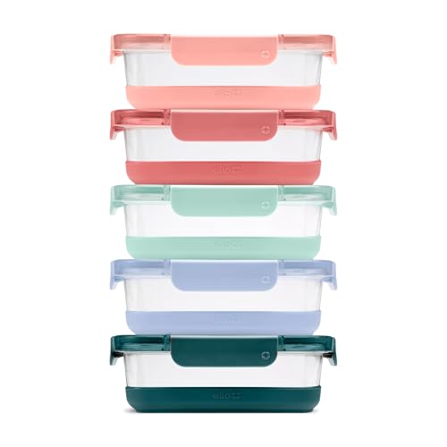 Duraglass Refresh 3.4 Cup Meal Prep Containers (Melon Refresh / 3.4 Cup)