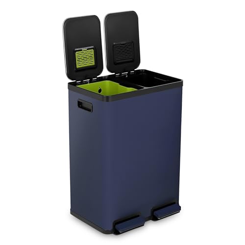 60 Liter 16 Gallon Rectangular Hands (Blue)