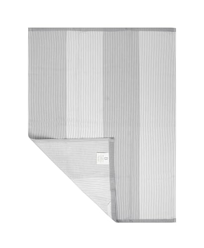 Premium Kitchen Towels 6 Pack 100% Cotton (Grey / Kitchen Towels - Flat Woven (6 Pack))
