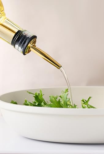 4 Pcs Olive Oil Dispenser Bottle for Kitchen (Square)