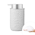 Ceramic Beige Foaming Soap Dispenser (Z-oatmeal-ceramic / ~12oz)