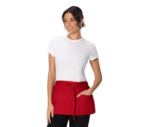 Unisex Waitress Apron (Red)