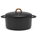 3.5 Quart Enameled Cast Iron Dutch Oven Pot w (Pepper)