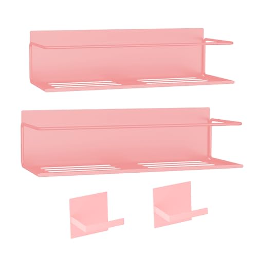 Magnetic Spice Rack For Refrigerator (2 Pack / Pink)