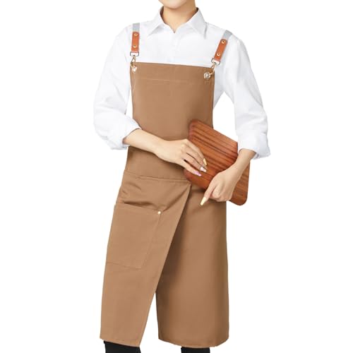 Pottery Apron Split Leg (Brown)