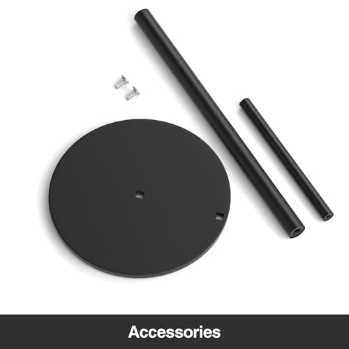 Paper Towel Holder Black Stainless Steel Kitchen Countertop Roll Organizer (Black)