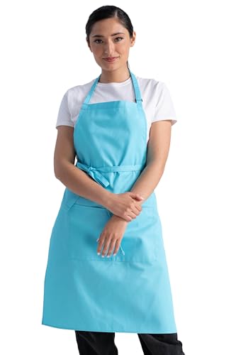 Unisex Butcher Apron (Turquoise)