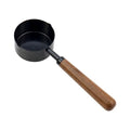 1 3 Cup Stainless Steel Measuring Cup with Wood Handle (1/3 Cup)