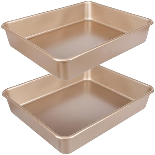 Baking Pan 2PCS Nonstick Sheet Cake Pan for Kitchen