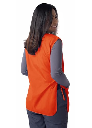 Unisex Apron Cobbler Apron (Standard / Mandarin Orange)