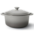6 Quart Dutch Oven Pot with Lid (6 QT / Gray)