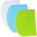 Dough Scraper Bench Scraper (30x18.5cm/11.8x7.3" / Green+Blue+White)