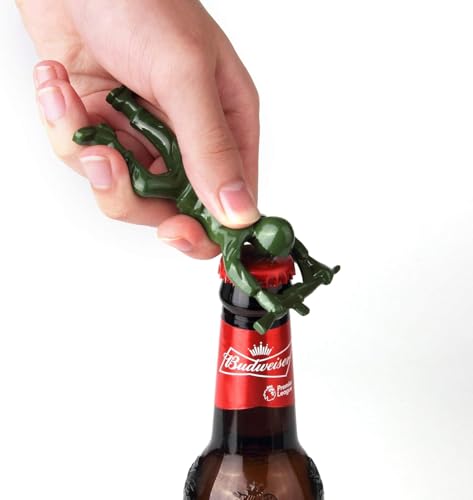 2pc Creative 3D Army Man Bottle Opener (Green-2pc)