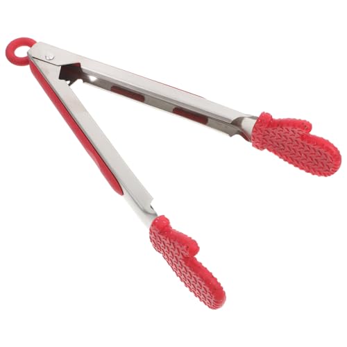Stainless Steel Tongs with Silicone Tips