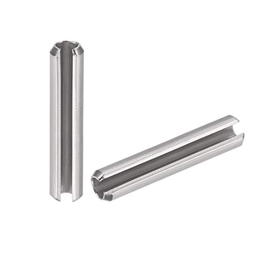 Slotted Spring Pin M4 x 40mm 304 Stainless Steel 20Pcs (M4 x 40mm)