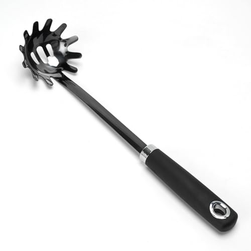 Black Stainless Steel Pasta Spoon (Z-Black Spaghetti)