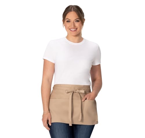 Unisex Waitress Apron (Khaki)