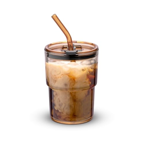 13oz 400ml Tumbler Water Glass (Amber)