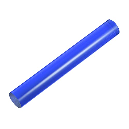Acrylic Clay Roller 7.28 Inch x 1 Inch Solid Non (Blue / 7.28 Inch x 1 Inch)