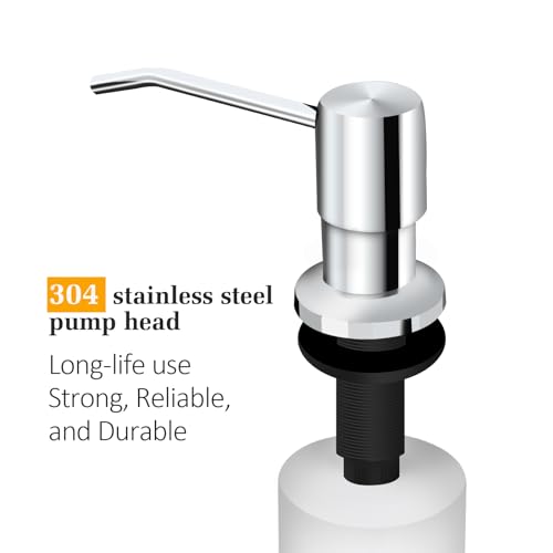Soap Dispenser for Kitchen Sink (Chrome)