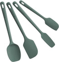 4 Pieces Silicone Spatulas Set (Dried Thyme / 4 pieces)