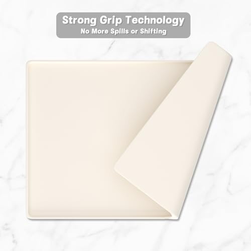 Silicone Coffee Mat (Beige / 12" x 19")