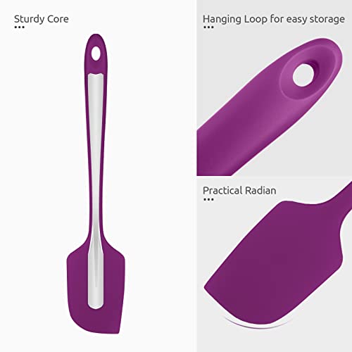 Silicone Large Spatula (Purple / 11.4in)