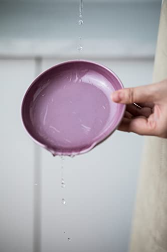 Ceramic Spoon Rest for Kitchen Counter (Purple)