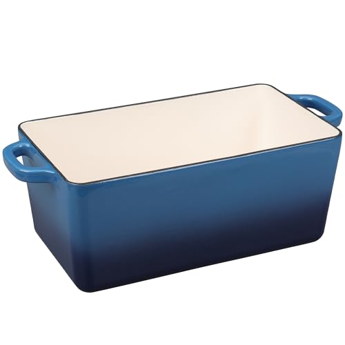 Enameled Cast Iron Dutch Oven (Lake Blue)