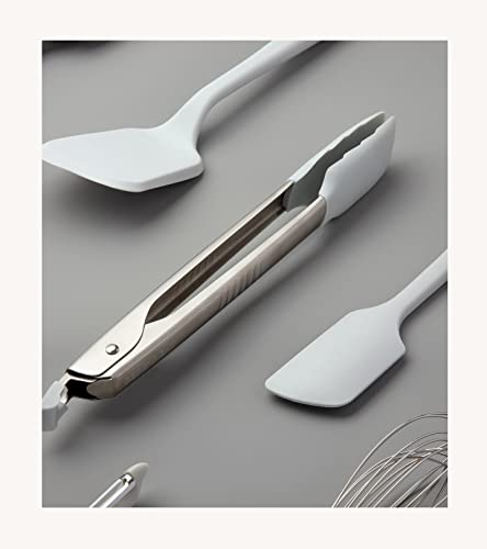 Get It Right Stainless Steel Locking Tongs (Navy / Ultimate - 13in)