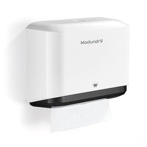 Multifold Wall Mount Paper Towel Dispenser for Bathroom (210 Sheet / 5859-white)