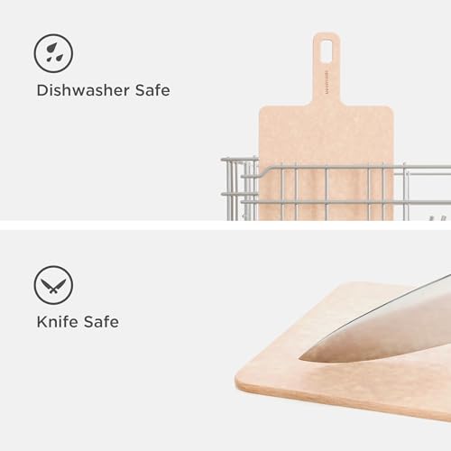 Handy Series Cutting Board with Handle (9"L x 7.4"W)
