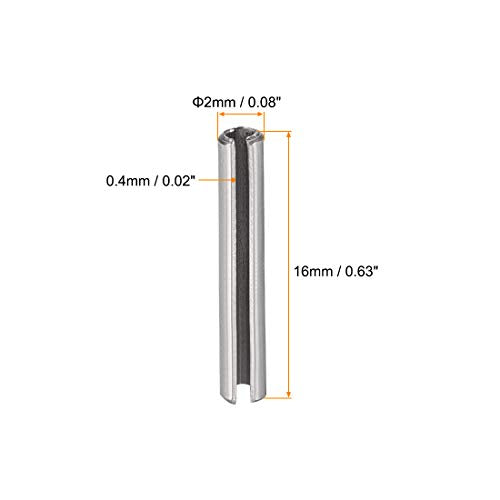 Slotted Spring Pin (M2 x 16mm)
